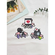 핸즈데이 사회자 촬영스냅 부케 신부매니저 가방순이 축가 축사 축의대 결혼 웨딩 친구 조력자 명찰 토퍼 그로스용, 1개, DVD, 단일