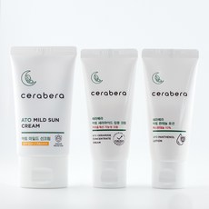 세라베라 여행용 세트 (휴대용), 로션30ml+크림30ml+선크림50g, 1세트