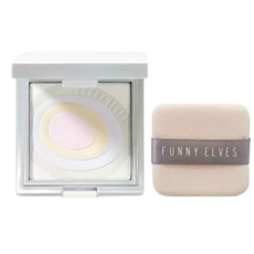 【實體門市】 FunnyElves方里 柔焦定妝持久控油保濕提亮細膩防水蜜粉餅, P01五色提亮, 1個