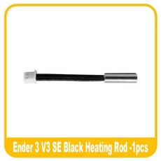 크리에이티 엔더 3 V3 SE 서미스터 히팅 튜브 카트리지 히터 24V 40W 및 서미스터 260 ° C 3D 프린터 부품, 1)1PCS-Heating rod