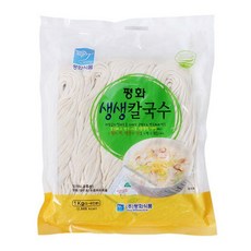 AFOOD 평화 식품 생생 칼국수 1kg AFOOD 8808375400010 평화식품 평화 식품 생생 칼국수 1kg, 1개