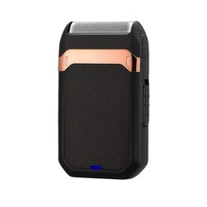 往復式電動剃須刀 USB充電 彈出式水洗 鬢角修剪刀 多功能便攜, 黑色, 如圖所示
