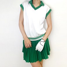 투솜 여자골프조끼 빅사이즈골프조끼 여름골프조끼 쿨감골프조끼 여성골프조끼 배색카라넥 쿨 기능성 골프조끼 쿨감 시원한 빅사이즈 신축성 오버핏