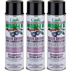 링툴레이터 티 냄새 제거제 방 공기 향수 (3개 묶음) (검은 체리)