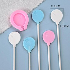 구름 모양틀 DIY 베이킹 캐비티 몰드 초콜릿 롤리팝, 1개