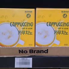 노브랜드 카푸치노 13g x 30입, 420g, 2박스, 30개입