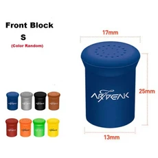 낚싯대 손잡이 보호 케이스 무작위 색상 실리카 젤 루어 로드 하단 태클 액세서리 1 개, 06 Front Block S