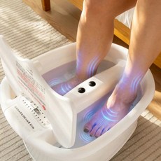 메디풀 저주파 습식 발 족욕기 국산, 화이트, 1개