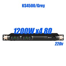 FUHAM KS2500 파워 4채널 8옴 1200W 오디오 디지털 오디오 DJ 무대 공연용, 4CH G Y220v