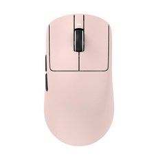 VXE R1 PRO MAX 무선 게이밍 마우스, R1 PRO MAX 마우스, 베이비핑크