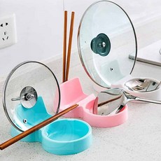 조리도구 받침대, 2국자받침-핑크