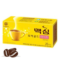 맥심 모카골드 라이트 커피믹스 11.8g 20T x6개, 120개