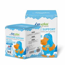 IN PLUS PA-5051 高耐性益生菌牛磺酸配方 30入 貓咪專用 腸胃保健品, 1個