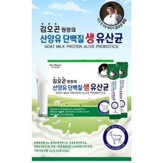 김오곤 원장의 산양유 단백질 생 유산균, 60g, 5개