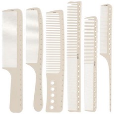 감성팩토리 바리깡 빗 커트 6종, 1개, 화이트