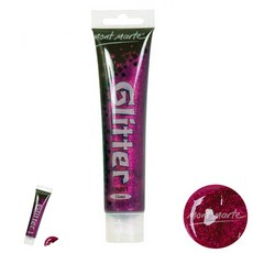 [팔마누] 미술용품 그림교구 그리기물감 반짝이 미술놀이 물감 75ml 보라