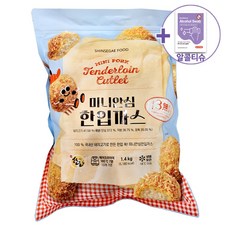 트레이더스 미니 안심 한입까스 1.4kg + 더메이런손소독제, 1개