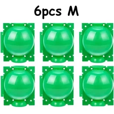 녹색 식물 번식 고압 상자 원예 절단 접목 장치 구형 뿌리, 색상: 2. 6pcs Green M, 1개
