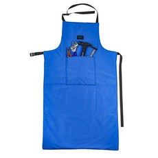 저온 작업복 안전 실험실 액체질소 100CM 초저온 방한 앞치마, 프리 사이즈, 1개, 정전기 방지 120cm