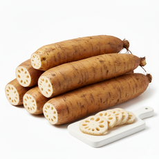 국내산 아삭아삭 햇 연근 통연근 흙연근 가정용 특품, 1개, 1kg(특품)