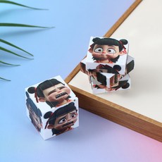 兒童玩具 迷你魔法方塊 魔塊 微縮 仿真立體 迷你魔塊 手部鍛煉 益智玩具 邏輯思維 反應速度 便攜 熱銷兒童迷你, 款式1, 1個