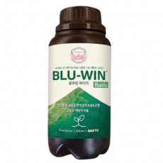 블루윈베이직 비료 식물 영양제 배추 관주 고추 마늘 양파 쪽파 상추 시금치 감자 텃밭 나무 딸기 고구마 액상, 1개, 500ml