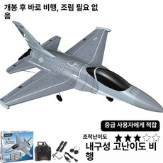RC비행기 드론비행기 입문용 원격 글라이더 무선 조종 비행기 항공기 모형, F16 761-10