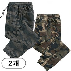 차쿠 1+1 남녀공용 카고 팬츠 작업 바지 조거바지 밀리터리 현장바지 빅사이즈