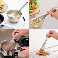 거품기 휘핑기 계란 슬림 스텐 일본 33599ea 1(EA), 색상