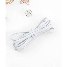 퀼트스타 소프트 롱밴드 고무줄 (마스크끈)_실버, 실버, 1개