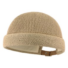 라핑 국내생산 여름 니트 숏비니 남녀공용 레옹 와치캡