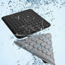 호야마트 쿨링방석 여름 쿨 아이스 방석, 아이스 블랙