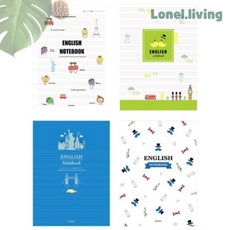 로넬리빙 펜피아 제본노트 영어 중고생 필기노트 24매 50개입