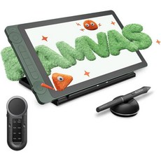 HUION 드로잉태블릿 웹툰 액정타블렛 화면이 완전히 적층된 Kamvas 13 3세대 SE 드로잉 태블릿 캔버스 유리 2.0 13.3인치 아트 키다이얼 리모컨 펜테크 4.0 1