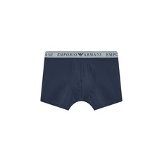 엠포리오 아르마니 EMPORIO ARMANI UNDERWEAR 남성 엠보싱 로고 밴드 롱 드로즈_마린_0814112067 2312089600 352194