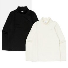 아이더 여성 터틀넥 기모 티셔츠 TECHTUR 텍터 2컬러 크림블랙 라운드 DWW23206 YHD455 XSX782