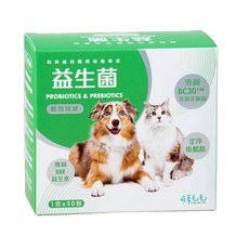 【臭貓動物園】可蒂毛毛｜3護胜肽保健品 犬貓通用益生菌1g*30包, 30g, 1個, 益生菌
