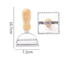 1pc/2pcs/4pcs/5pcs Ravioli 스탬프 메이커 커터 (롤러 휠 포함) Ravioli 파스타 만두 라자냐 Pierogi 용, 11 Series A