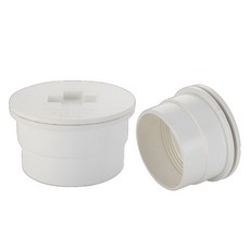 JG산업 (정품) 국산 PVC 소재구 소제구 매꾸라 75파이 75A 75mm 커버 캡 파이프 메꾸라, 1개
