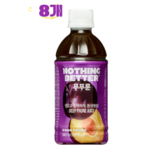 낫띵베럴 푸푸룬 푸룬주스, 340ml, 8개