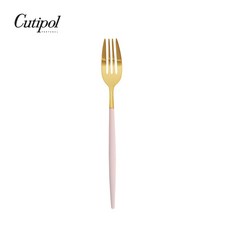Cutipol MIO 粉紅金霧面不銹鋼 點心叉 葡萄牙手工餐具, 1個