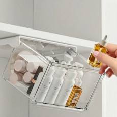 그저문 33도 다용도 욕실 투명 정리함 소형 +중형 세트