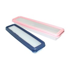 덕신 항균수저통1P (수저케이스 스푼케이스 스픈도시, 1개, 소형블루