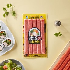 (보금푸드) 사조대림 김밥애랍스터 165g 고급맛살 김밥재료, 6개