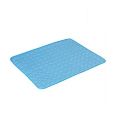 여름 강아지 쿨매트 냉감 매트 블루XL 쿨패드 냉감패드, 블루 XL