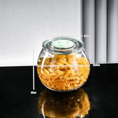 DFMEI 塑料米缸透明密封盒廚房食品收納罐陳皮收納密封罐防塵米桶儲物罐, 1個