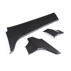 水轉印碳纖維 副駕駛 儀錶板面板 飾蓋 塑膠 黏貼式 適合 16-19 W166 C292 GLE350