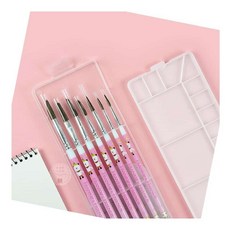 MN 붓 팔레트 핑크 용팔레트붓