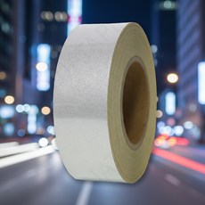 안전용품 산업용 안전 테이프 건설현장 안전표시 반사 테이프, 1개