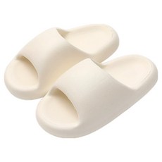 구띵 통통 EVA 층간소음 슬리퍼, 아이보리, 1개